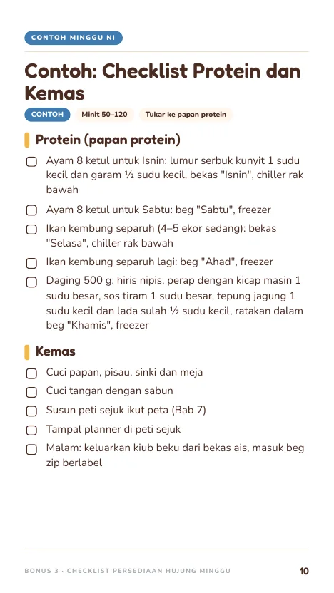 Bonus 3: Checklist, muka 10